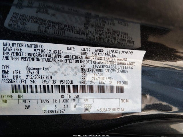 Ford Focus Titanium