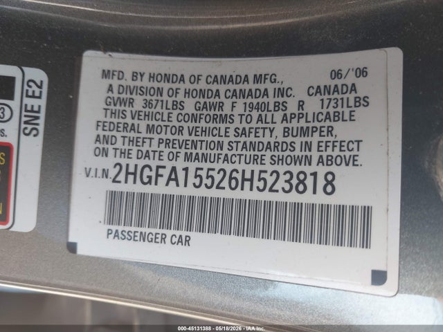 Honda Civic Lx