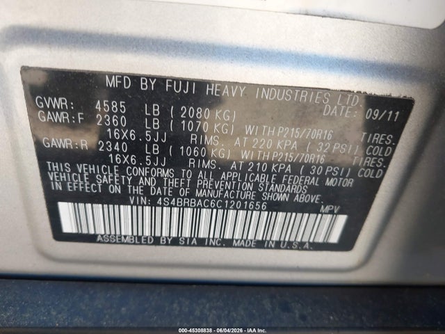 Subaru Outback 2.5i