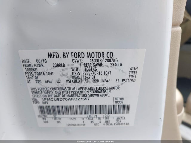Ford Escape Xlt