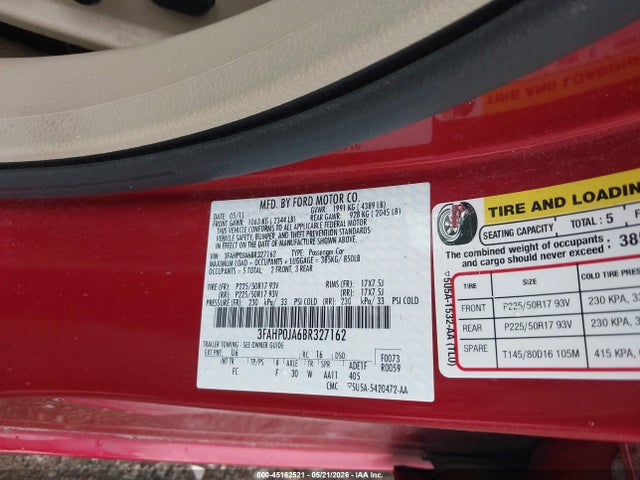 Ford Fusion Sel