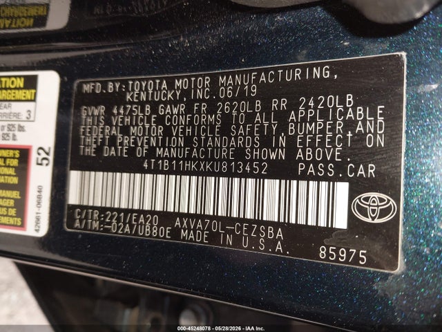 Toyota Camry Se