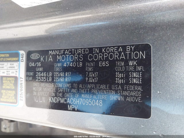 Kia Sportage Lx