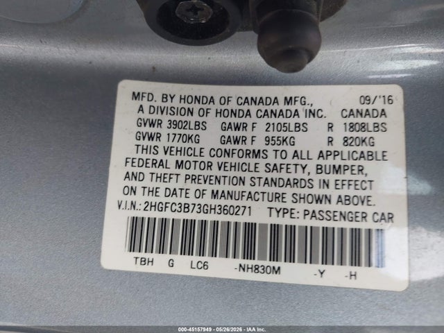 Honda Civic Ex-l