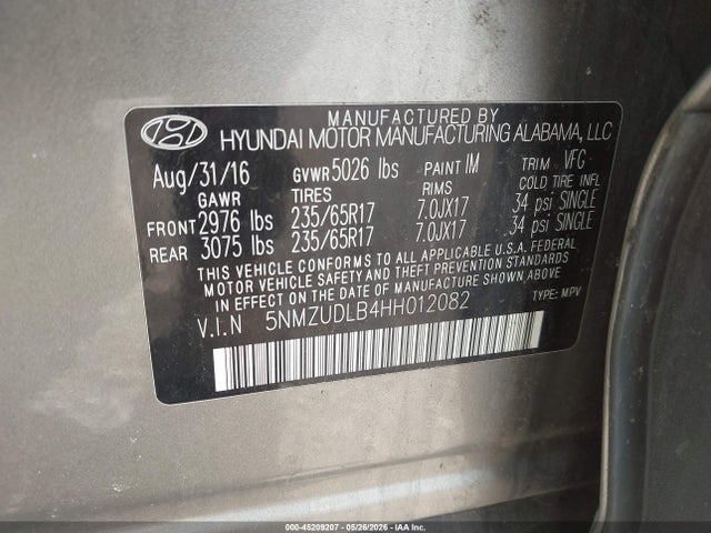 Hyundai SANTA FE 2.4l