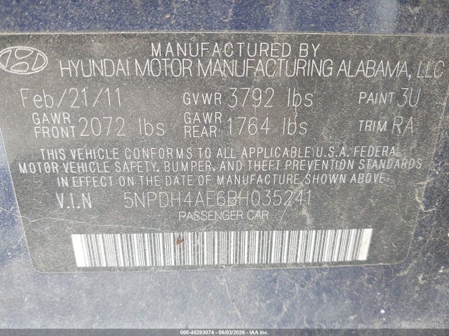 Hyundai ELANTRA Gls