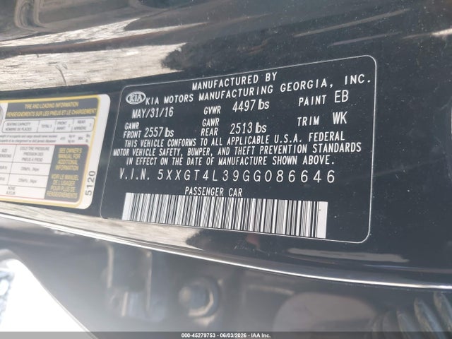 Kia Optima Lx