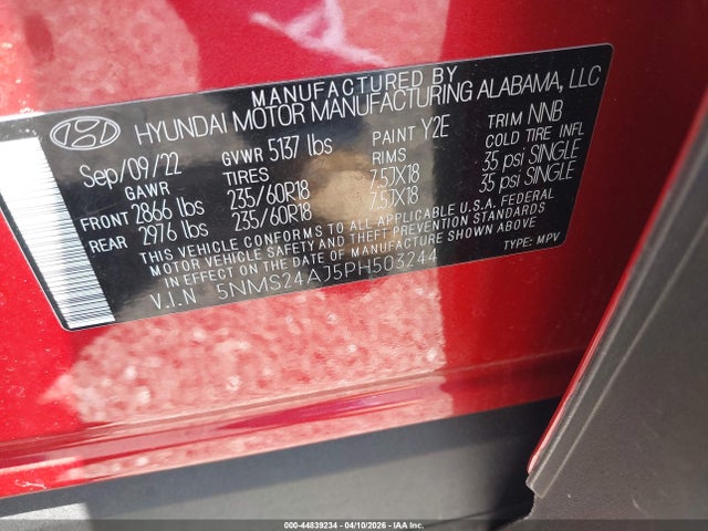Hyundai SANTA FE Sel