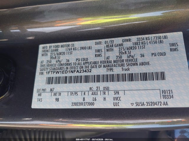Ford F-150 Platinum