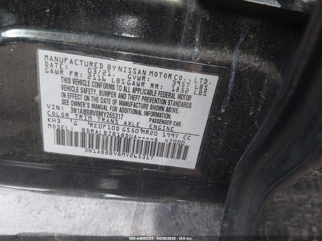 Nissan Sentra S Xtronic Cvt