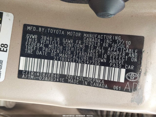 Toyota Corolla Le