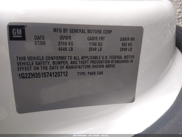 Pontiac G6 Gt