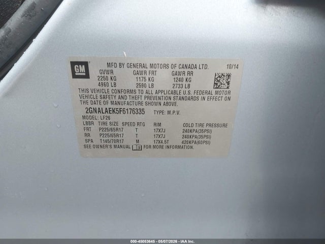 Chevrolet Equinox Ls