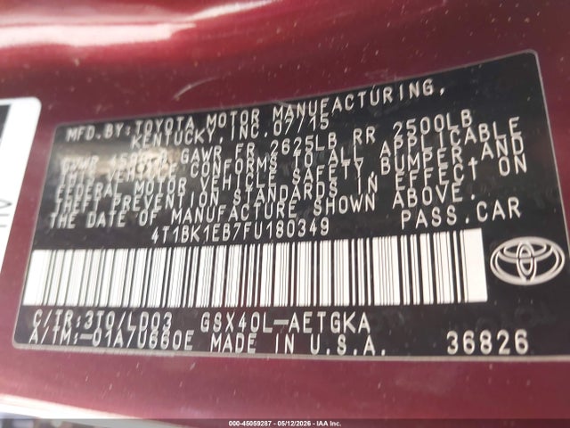 Toyota Avalon Xle