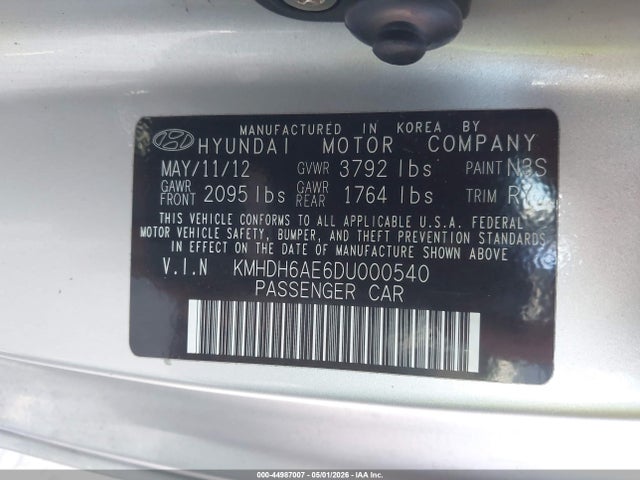 Hyundai ELANTRA Gs