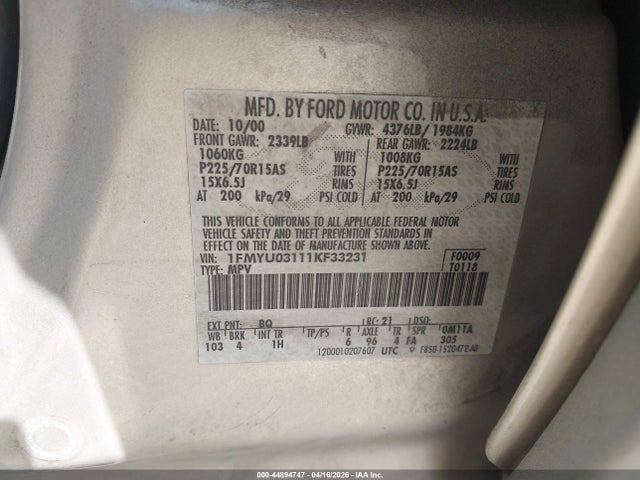 Ford Escape Xlt