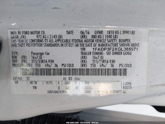 Ford Focus Se