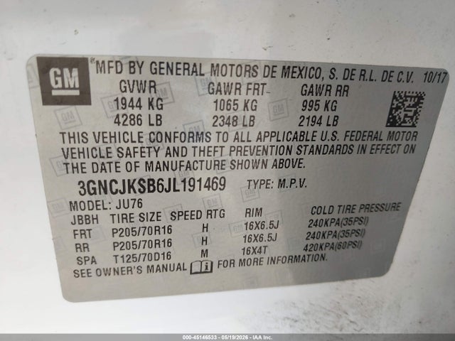 Chevrolet Trax Ls