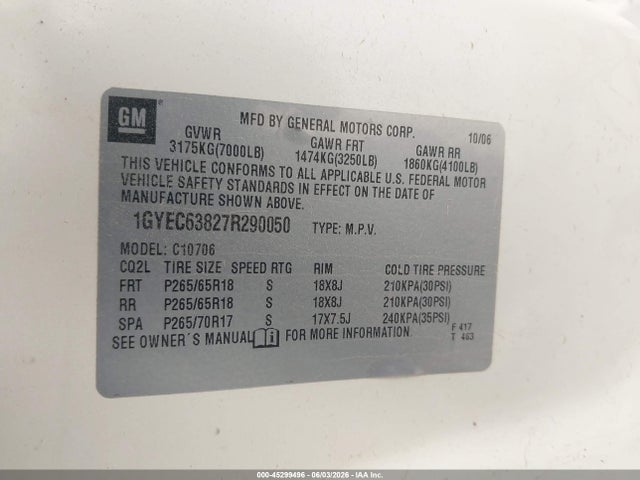 Cadillac Escalade Standard
