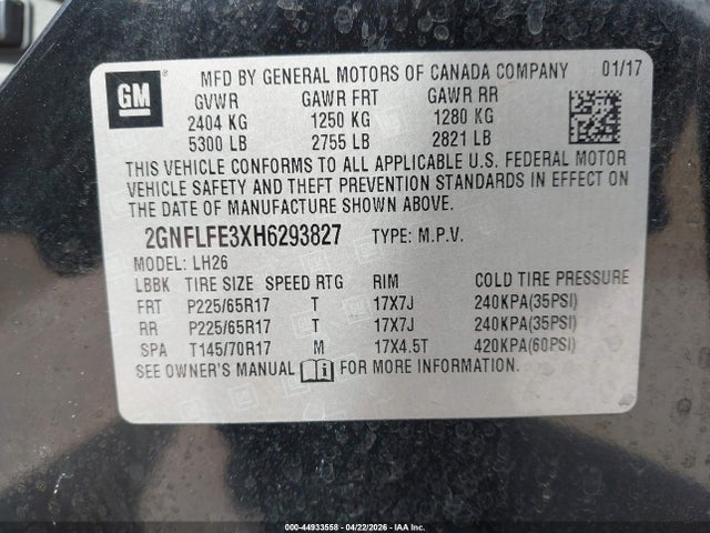 Chevrolet Equinox Lt