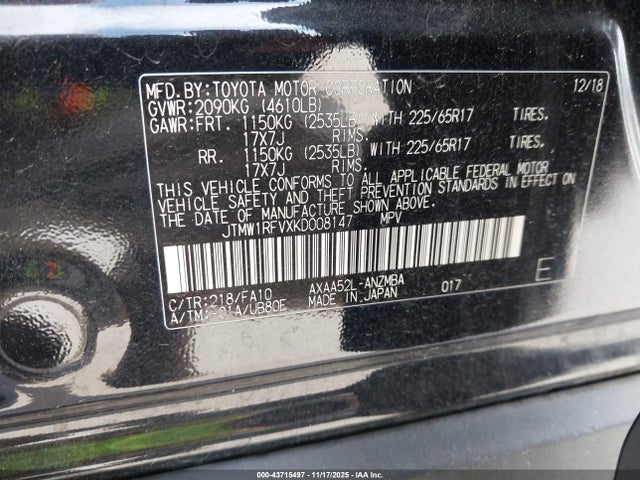 Toyota RAV4 Xle