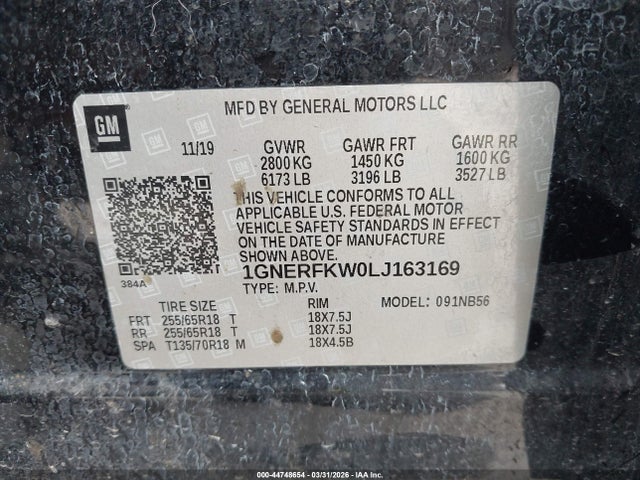 Chevrolet Traverse Fwd Ls