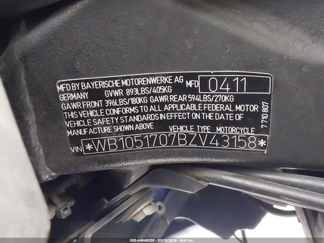 BMW S 1000 Rr
