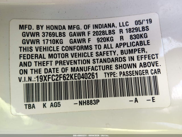 Honda Civic Lx