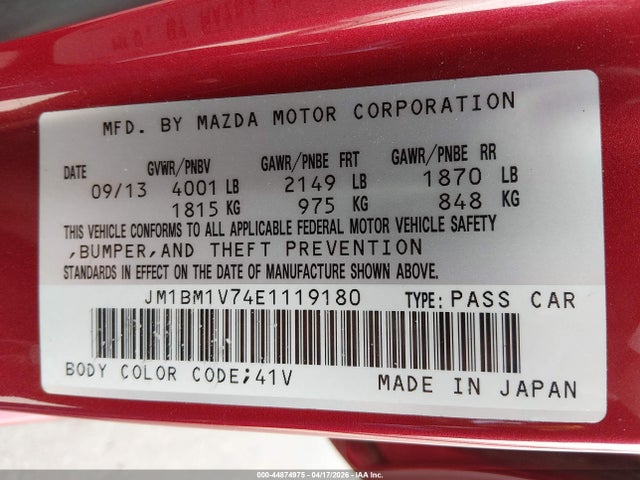 Mazda Mazda3 I Touring