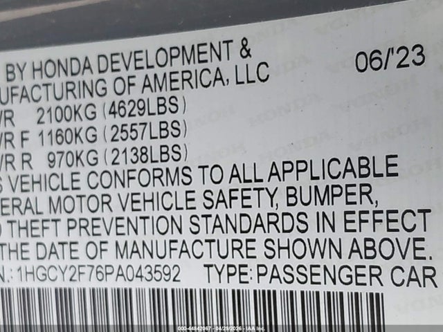 Honda Accord Sport-l