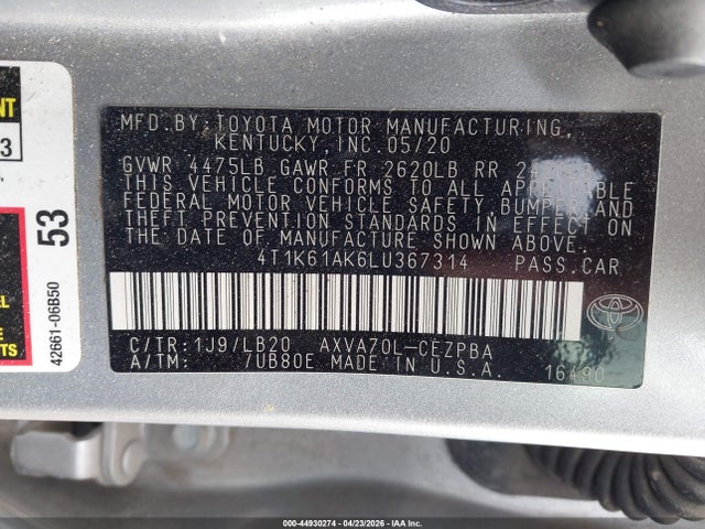 Toyota Camry Xse