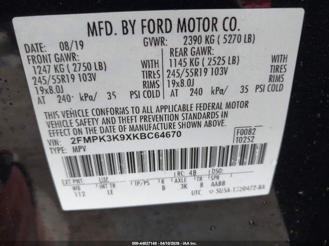 Ford Edge Titanium