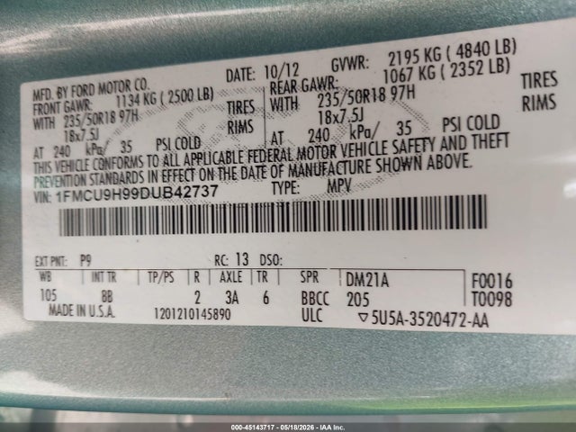 Ford Escape Sel