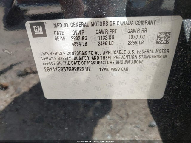 Chevrolet Impala 2lt