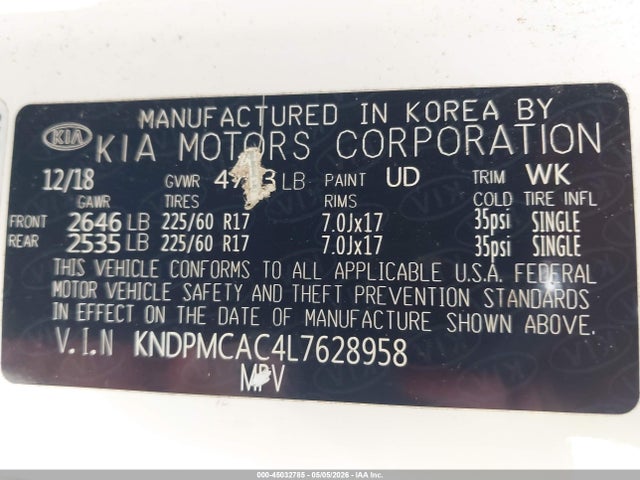 Kia Sportage Lx
