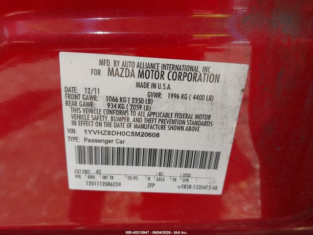 Mazda Mazda6 I Touring
