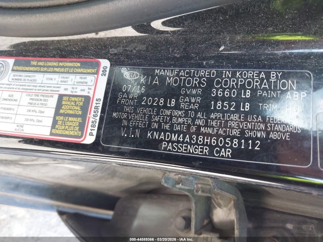 Kia Rio Lx