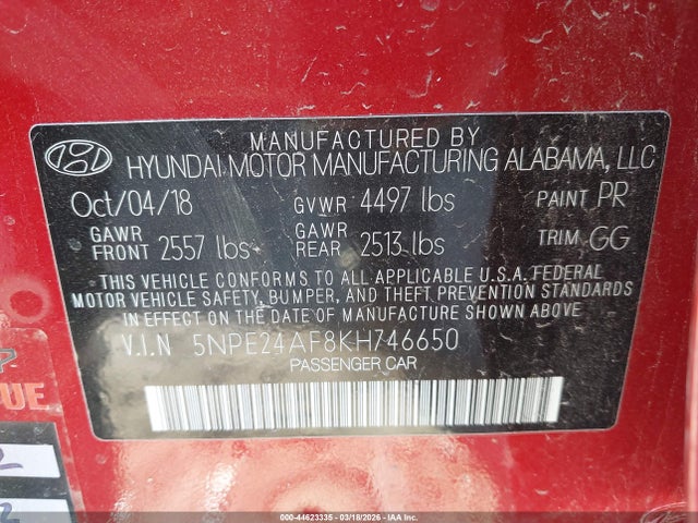 Hyundai SONATA Se