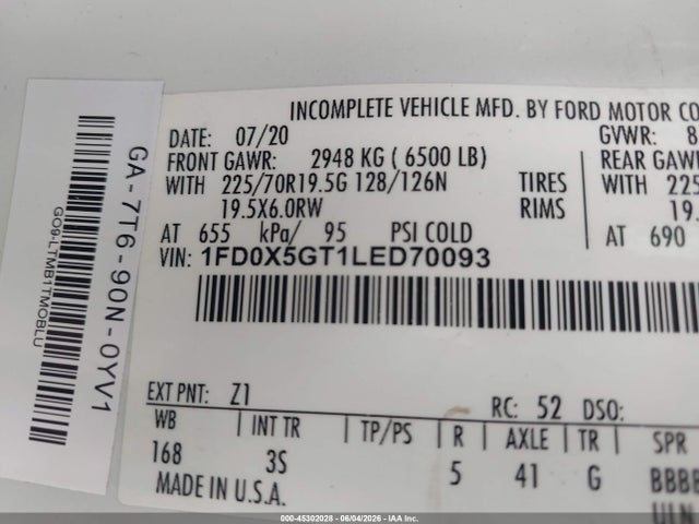 Ford F-550 Xlt