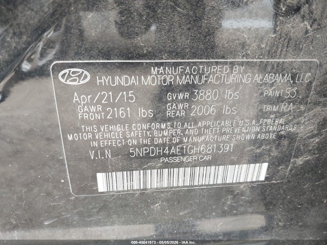 Hyundai ELANTRA Se