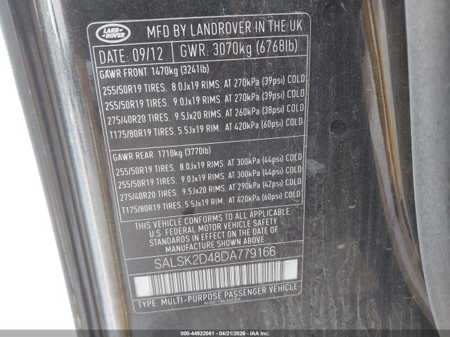 Land Rover Range Rover Sport Hse