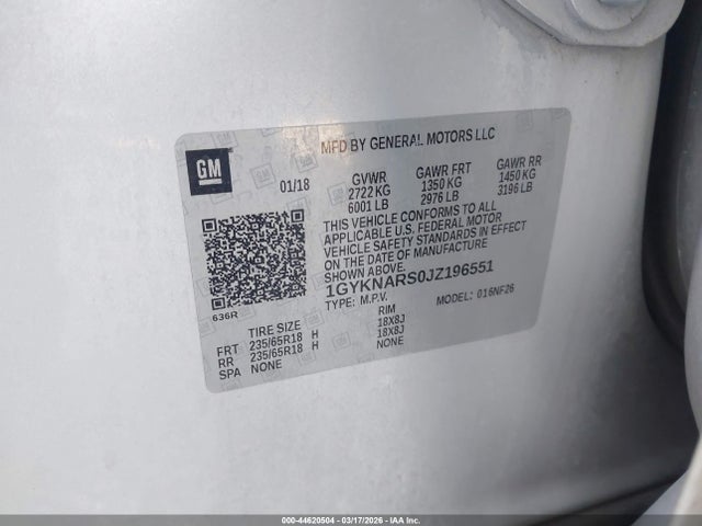 Cadillac XT5 Standard