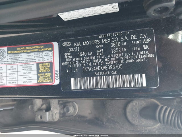 Kia Rio Lx