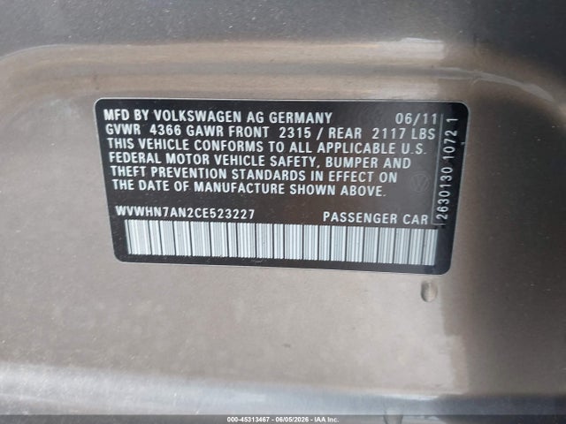 Volkswagen CC Lux Plus