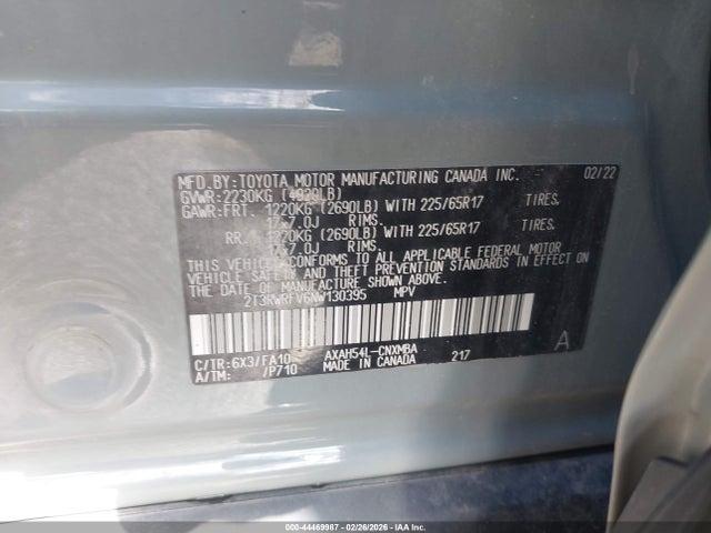 Toyota RAV4 Xle