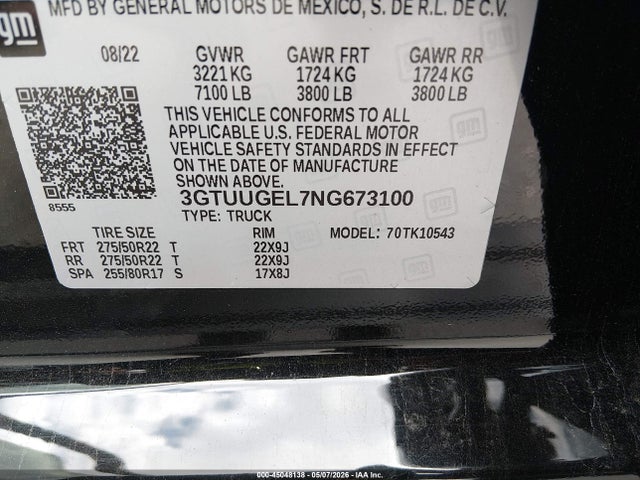 GMC Sierra 1500 4wd  Short Box Denali