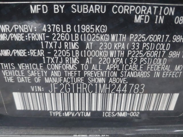 Subaru Crosstrek Sport