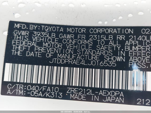 Toyota Corolla L