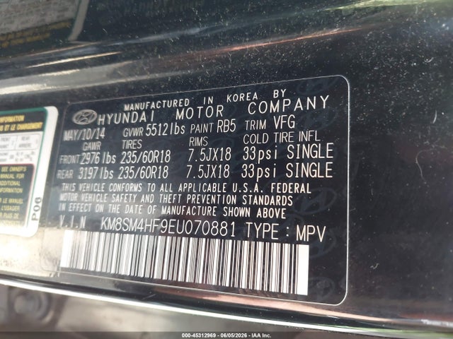 Hyundai SANTA FE Gls