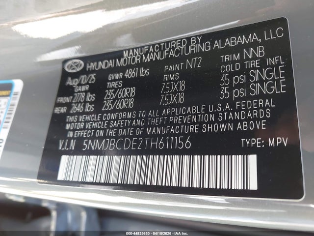 Hyundai TUCSON Sel